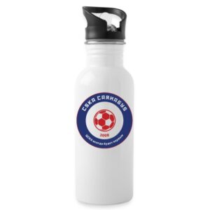 CSKA Water bottle with straw